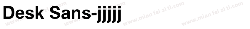 Desk Sans字体转换